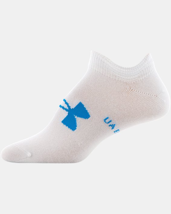 Women's UA Essential No Show – 6-Pack Socks, Blue, pdpMainDesktop image number 16